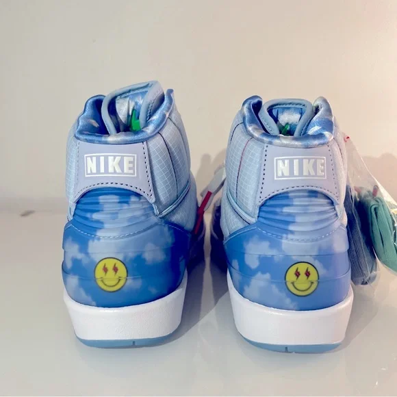 Air Jordan Retro 2 x J.Balvin Blue 2022 Size 7Men